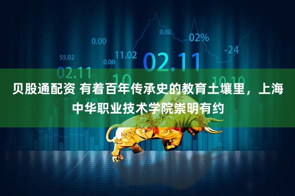 贝股通配资 有着百年传承史的教育土壤里，上海中华职业技术学院崇明有约