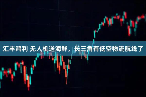 汇丰鸿利 无人机送海鲜，长三角有低空物流航线了